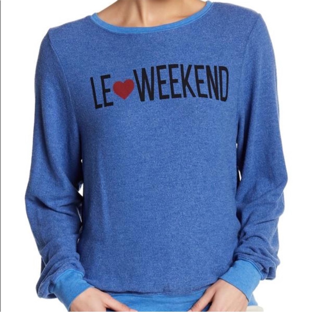 Wildfox Le Weekend Beach Sweater